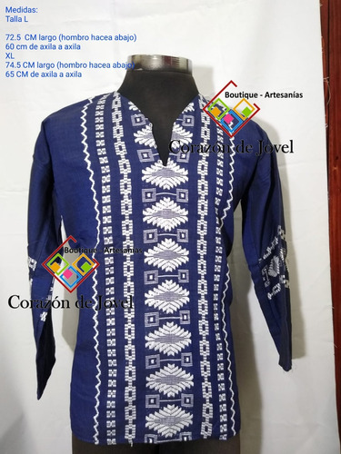 Guayaberas/camisas Manga Larga Bordadas/artesanales/chiapas