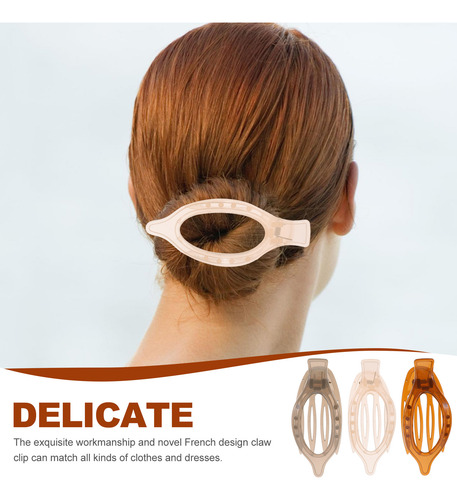 Pinzas Francesas Para Peinar El Cabello, 3 Unidades, Para Mu
