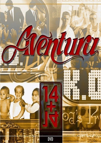 Aventura - 14 + 14  ( Dvd Nuevo )