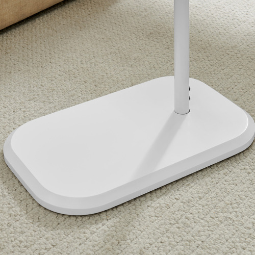 Mesa Auxiliar Minimalista De Centro Para Sala Adh-203589 Color Natural-bco