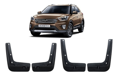 Barreros Hyundai Creta 2017 En Plastico           