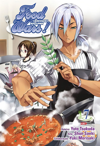 Food Wars! Vol. 7, De Tsukuda, Yuto. Food Wars (7), Vol. 7. Editorial Panini Brasil Ltda, Capa Mole Em Português, 2020