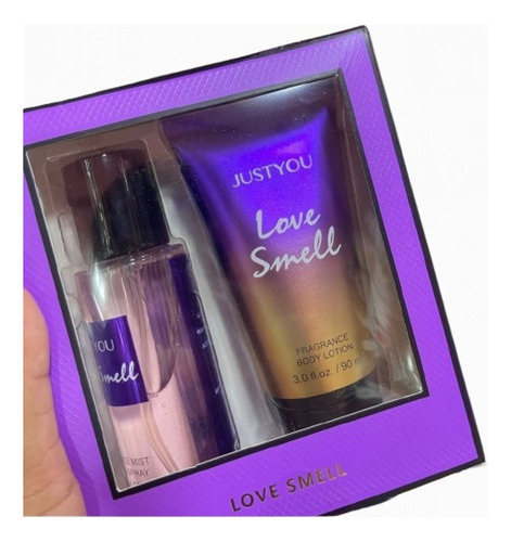 Kit Perfume + Crema Love Smell