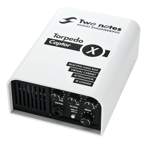 Dos Notas Torpedo Captor X Reactive Loadbox Di Y Attenuator