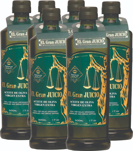 Aceite Oliva Extra Virgen El Gran Juicio Botella 500ml X 12u
