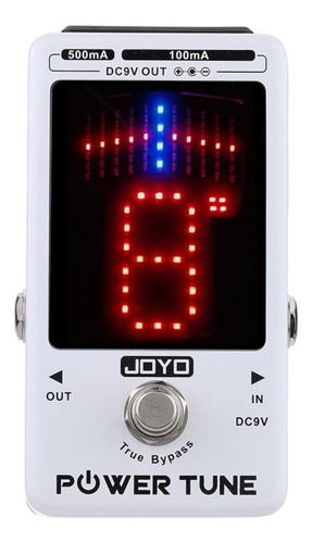 Pedal Joyo Power Tune - Afinador Y Fuente De Poder Jf18r
