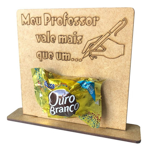Lembrancinha Dia Dos Professores Mdf