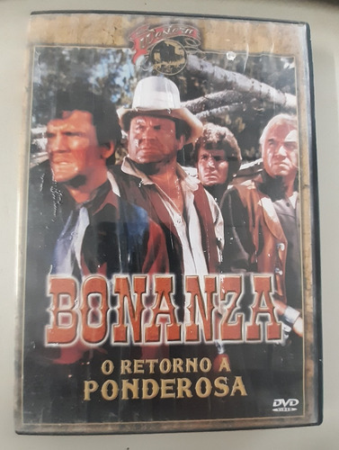 Dvd Filme Bonanza O Retorno A Ponderosa - Original E Dublado