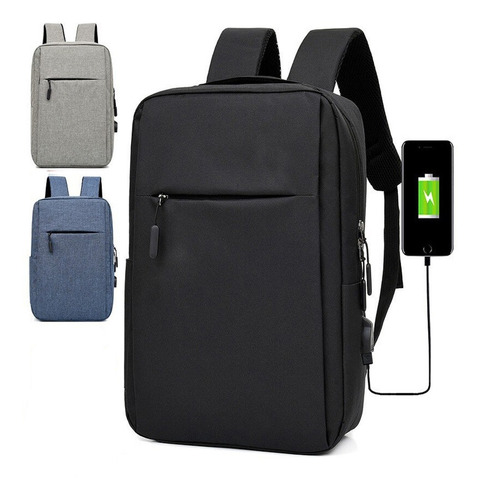 Mochila Impermeable Laptop Notebook Usb Bp20