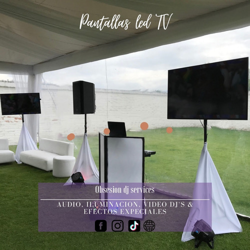 Imagen 3 de 3 de Alquiler De Pantallas Led Tv, Sonido, Iluminación, Dj