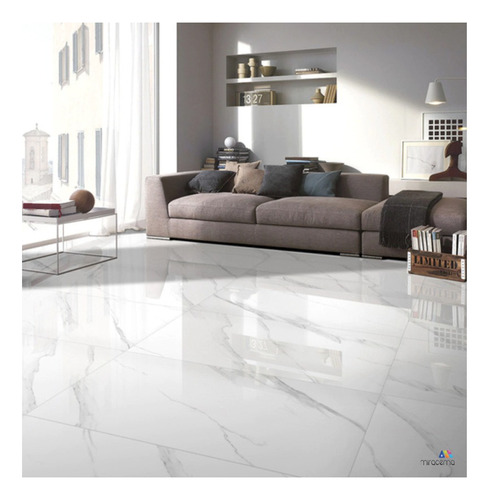 Porcelanico Tendenza Pearl Pulido Espejo Carrara 59x118 Cj