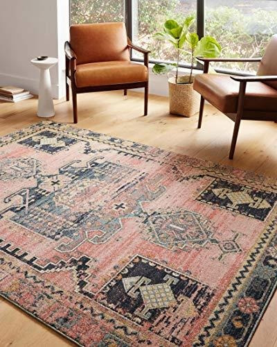 Loloi Ii Jocelyn Collection Joc-06 Rose / Rose, Alfombra De 