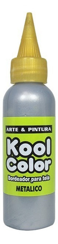 Pintura Bordeador Multiusos Kool Color Plata Metalico X2