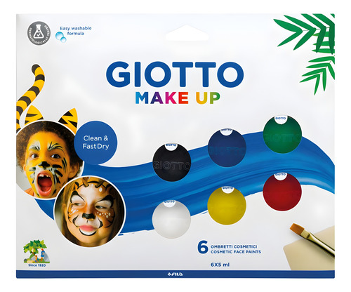 Make Up Giotto - Pinta Cara 6 Col.