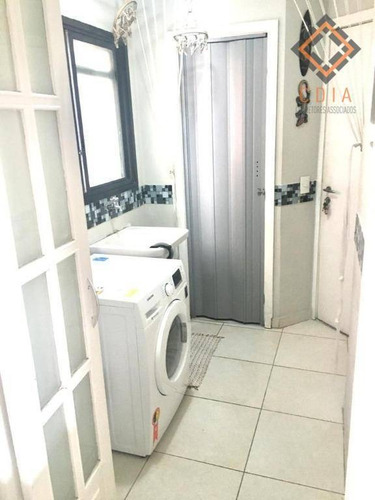Apartamento Com 3 Dormitórios À Venda, 103 M² Por R$ 1.000.000,00 - Brooklin - São Paulo/sp - Ap48838