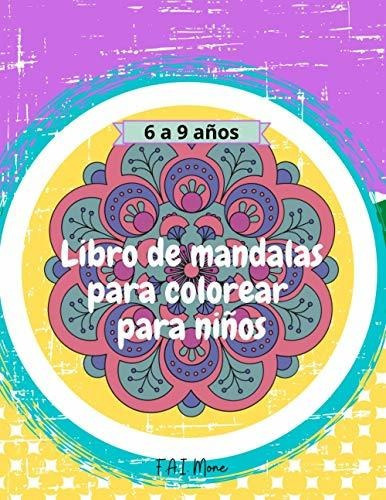 Libro : Libro De Mandalas Para Colorear Para Niños -... 