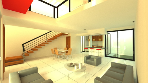 Planos De Casas 7 X 15 Proyecto Arquitectura Construcción