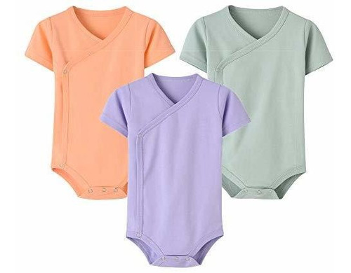 Niños Bebé Niñas 3-pack Corporativos Cortos Cotton W9rmz