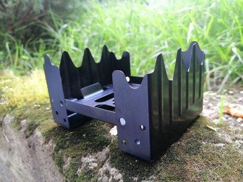 Imagen 4 de 9 de Estufilla Camping Ust Aluminio Bikepacking Cicloturismo