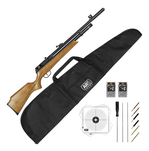 Carabina Pressão 5.5mm Pcp Beeman 1331 Raider + Kit Limpeza