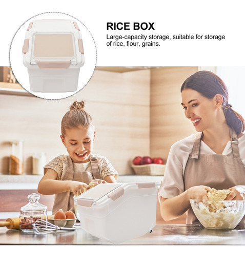 Contenedor De Harina Contenedor De Arroz Balde M Cubo De Har