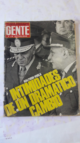 Revista Gente 855 Galtieri Viola Intimidades 