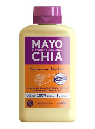 Mayonesa De Chia Chimichurri Mayochia Con Omega-3 Sin Tacc