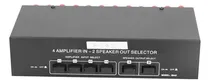 Comprar Selector De Amplificadores De 4 Vías: Conecta Fácilmente 2 A