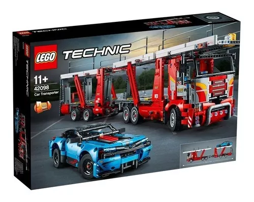 Lego Technic 42098 Car Transporter A Pronta Entrega Brick Rj 