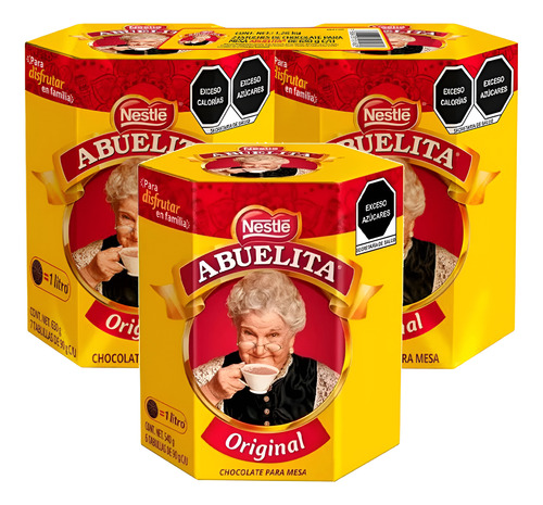 Chocolate Abuelita Nestle 3paquetes De 6pzs De 90g Cada Uno