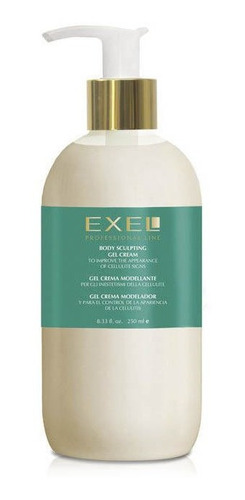 Gel Crema Modelador Con Yerba Mate Exel 250 Ml