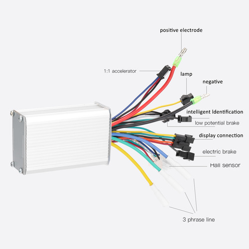 Controlador De Motor Thumb Electric Throttle Lcd