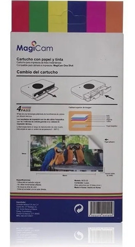 Imagen 9 de 9 de Cartucho Para Kodak Mini 2 Magicam Y Mini Shot 20 Hojas