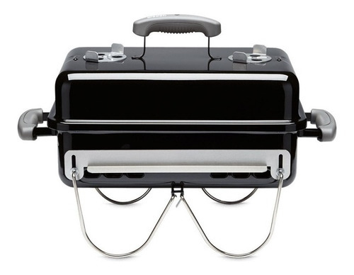 Parrilla Móvil Weber Go-anywhere Charcoal 21  De Ancho 14.5  De Alto 12.2  De Profundidad Black