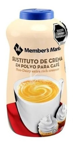 Sustituto De Crema En Polvo Para Café Member's Mark  1 Kg.