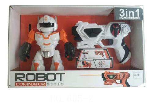 Robot A Pila C/pistola