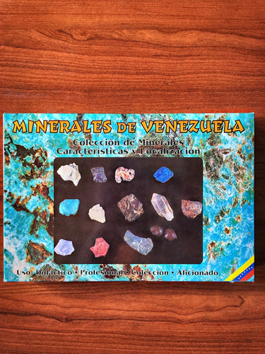 Colección De 24 Minerales De Venezuela Uso Didactico 