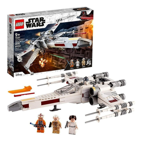   Lego Star Wars Luke Skywalker X-wing Fighter 75301 474 Pza