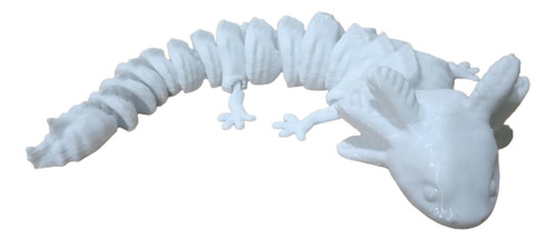 Axolote Articulado Juguete Detallado Impresion 3d