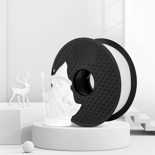Filamento Para Impressão 3d 1,75mm 1kg Pla Branco