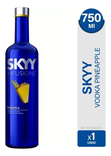 Vodka Skyy Saborizado Botella De 750ml