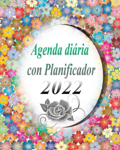 Agenda Diaria Con Planificador: 202 Paginas  8x10 Organizad