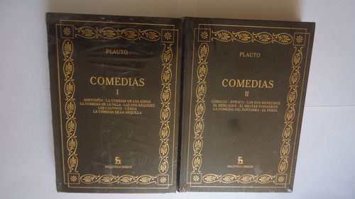 Plauto: Comedias. Ed. Gredos