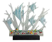 Comprar Adorno Artesanal En Vitrofusion Decoracion Marina