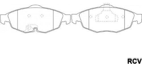 Balatas Disco  Delantera Para Chrysler Stratus Rt  2003
