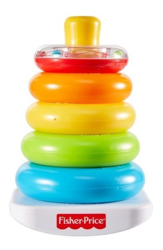 Fisher-price Rock-a-stack Classic With 5 Colorful Rings