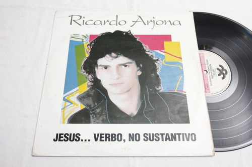 Vinilo Ricardo Arjona Jesús Verbo N Sustantivo 1993 Colombia