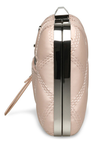 Bolsa Clutch Para Mujer Bgilda Logo Estampado Color Blush Steve Madden