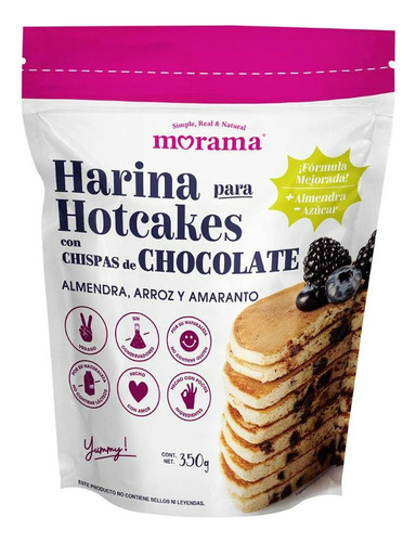 Harina Para Hot Cakes Con Chispas De Chocolate Morama 350 G