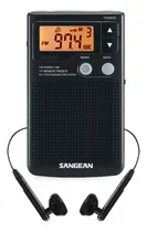 Comprar Radio Portatil Digital Am Fm Sangean Dt-200x Con Auriculares Y Cable Antena. Radio A Pilas